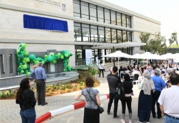 Inauguration ceremony in the newly renovated Ullmann Building of Life Sciences // Nov 12, 2019 picture no. 10